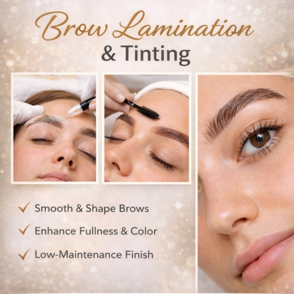 Brow Lamination & Staining