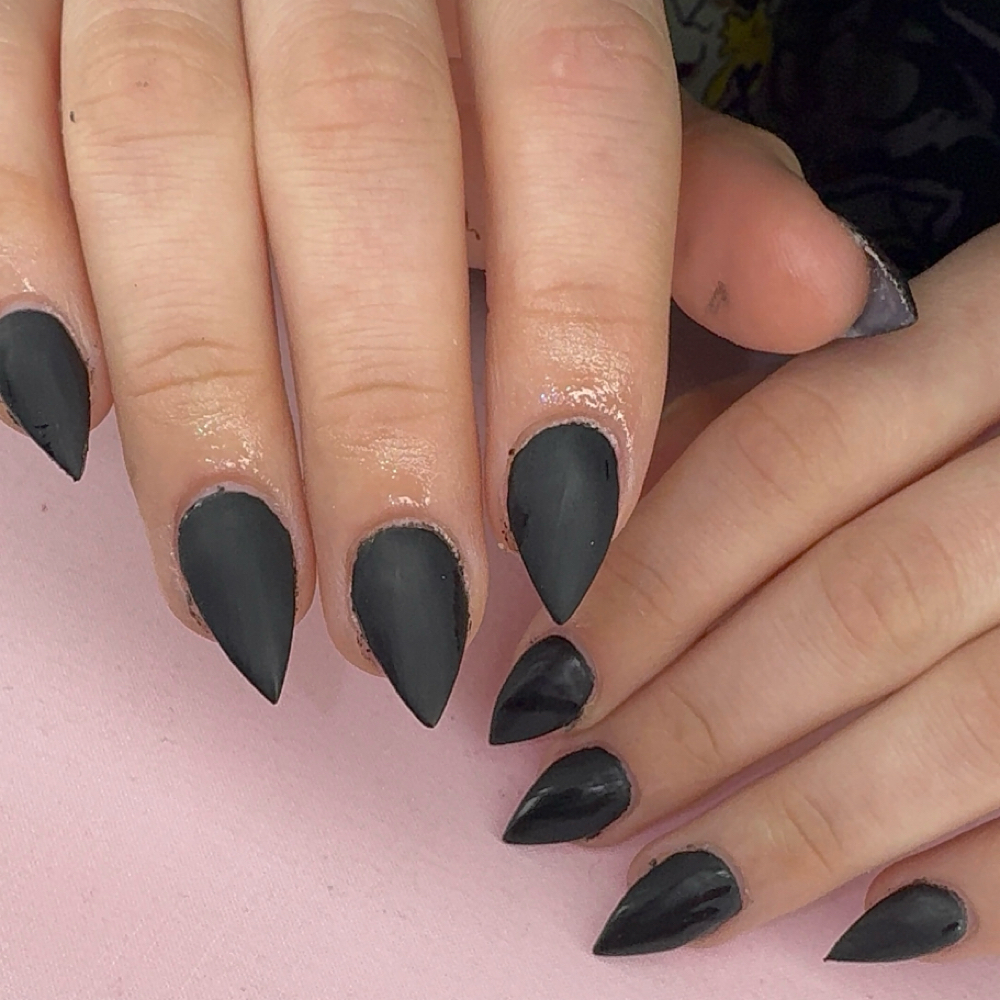 Short Acrylic Set at Blossom nails in Olympia, WA