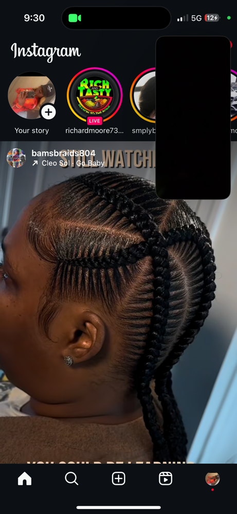 SPECIAL!!  SATURDAY TWO BRAIDS