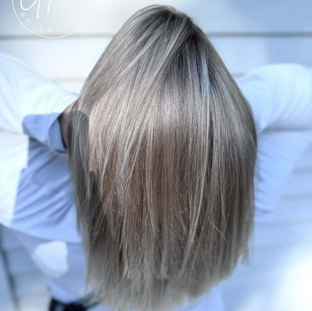 Color Retouch w/ Full Highlight at Studio-A-Salon in Medina, OH