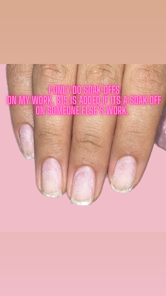 Soak Off/Removal