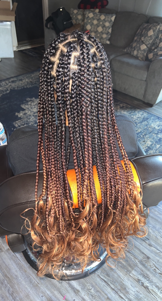 Medium Knotless Braids 40-50
