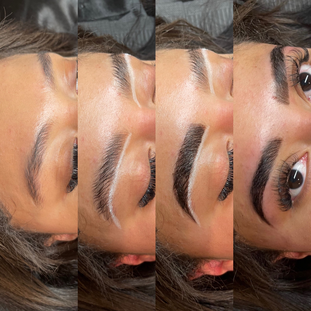 Brow Lamination And Tint