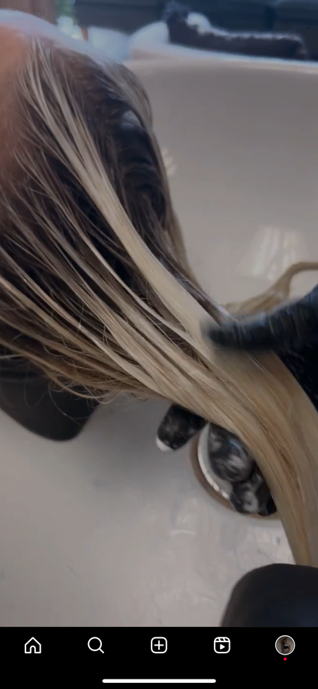 wet balayage- add on