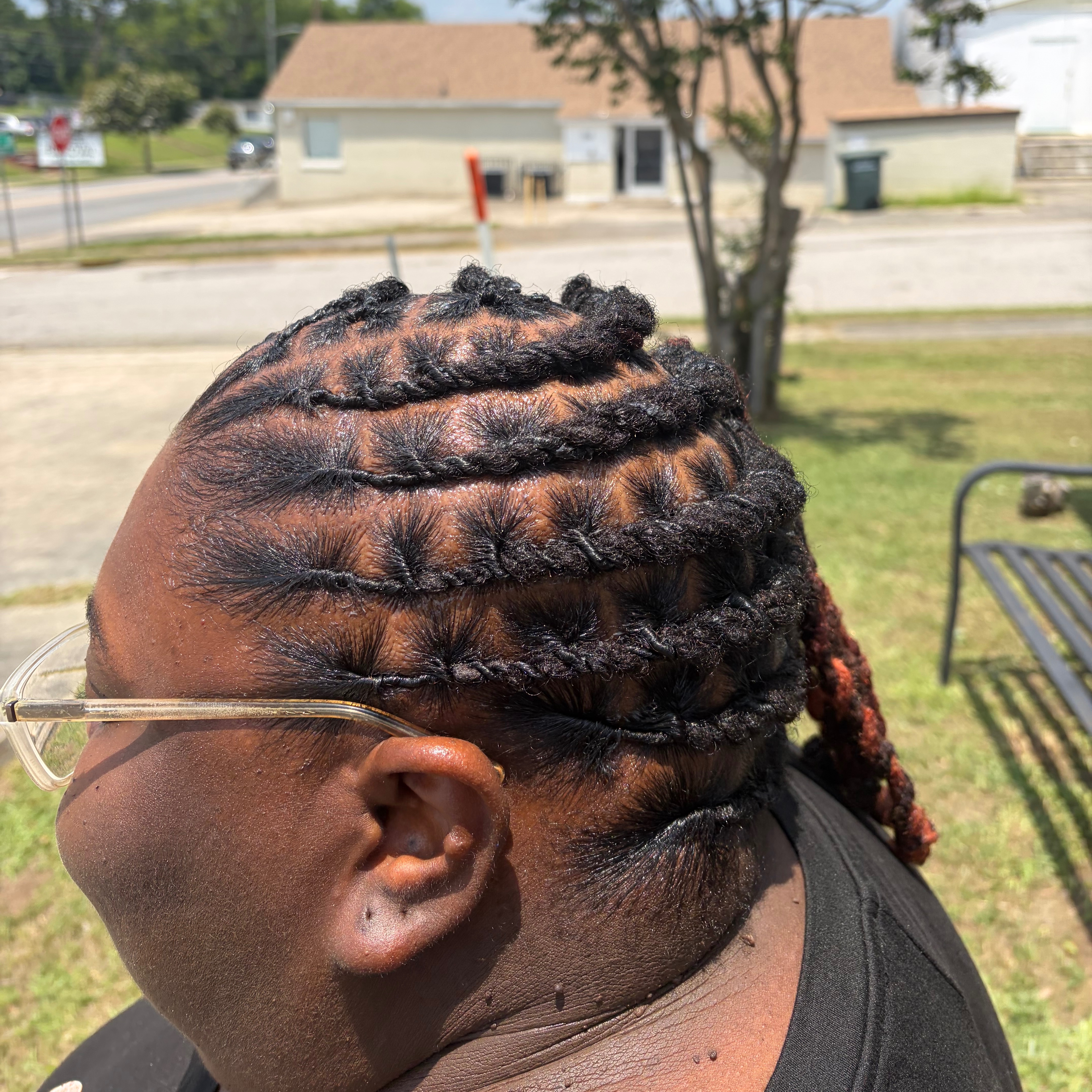 Loc Re-Attachment at Glamorous Hair Company in Orangeburg, SC