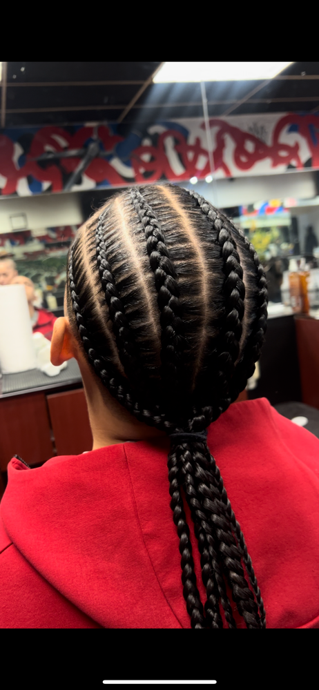 6 braids