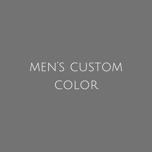 Men's Custom Color Only