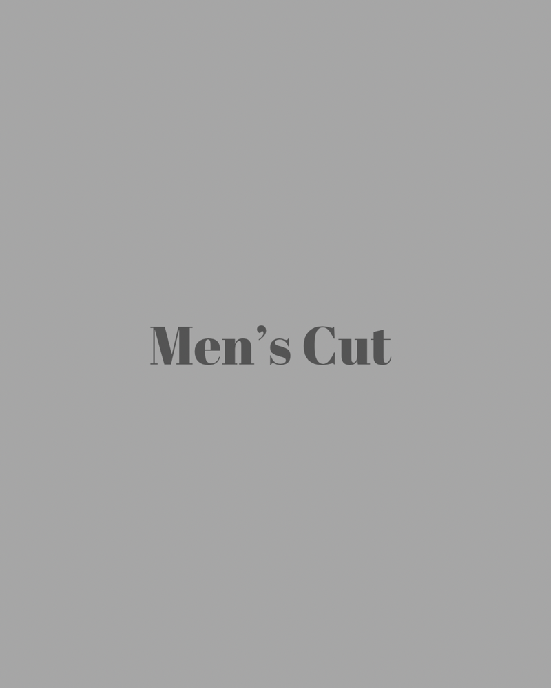 Men’s Scissor Cut