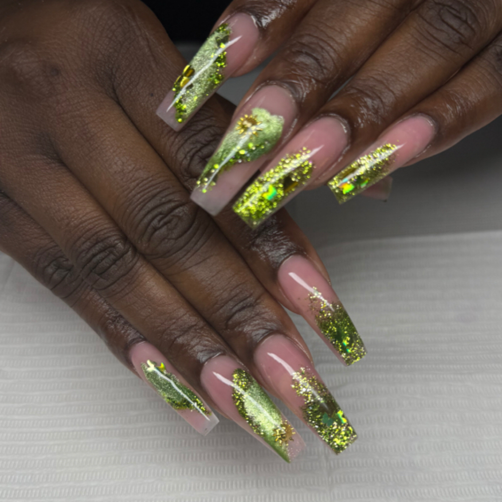 LONG FULL/REFILL at Nails by Queen in Atlanta, GA