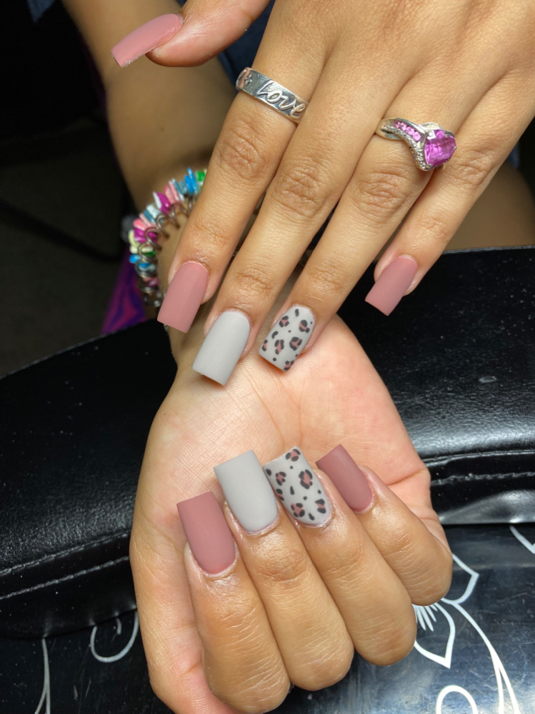 Medium Square Acrylic Full Set