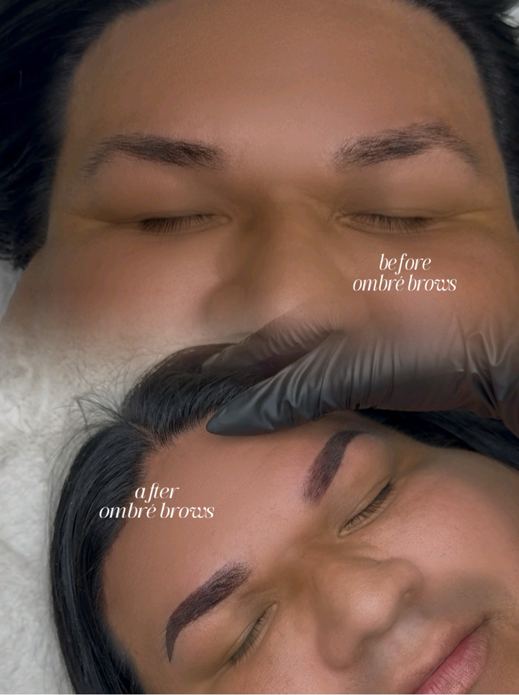 Ombre Brows at LASHEDBYNATI in Fort Worth, TX