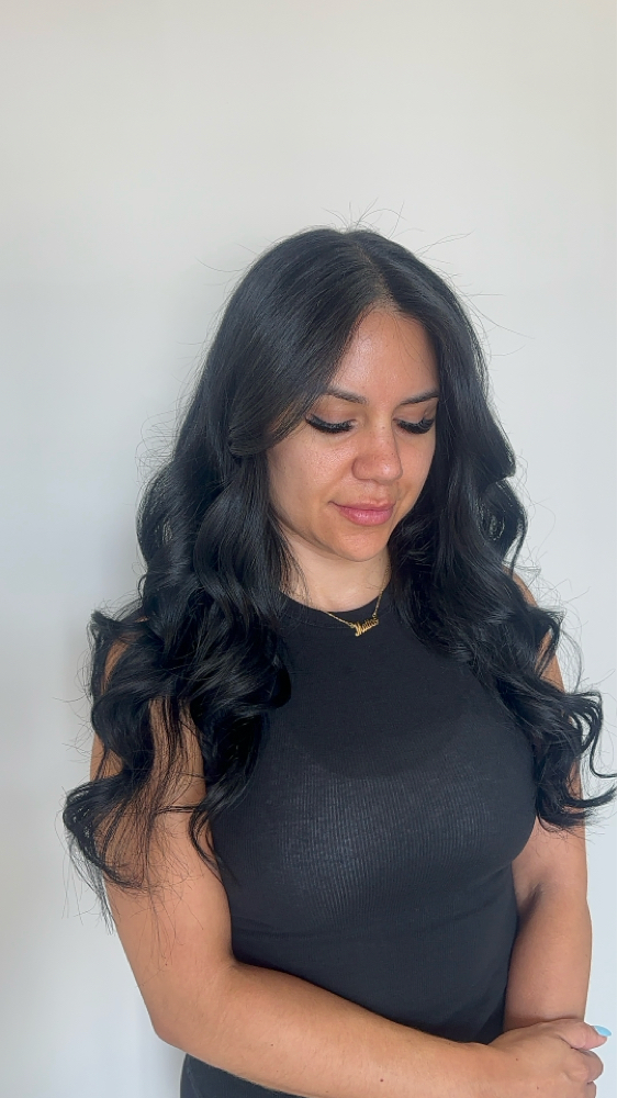 Blowout W/ Curls