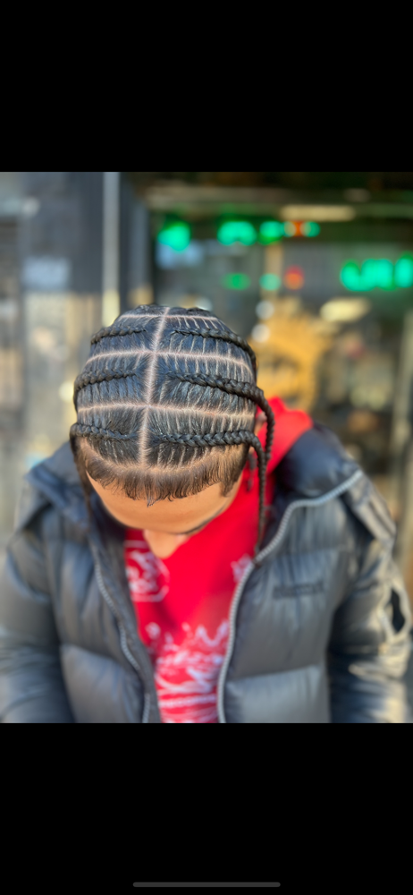 Natural Pop smoke braids