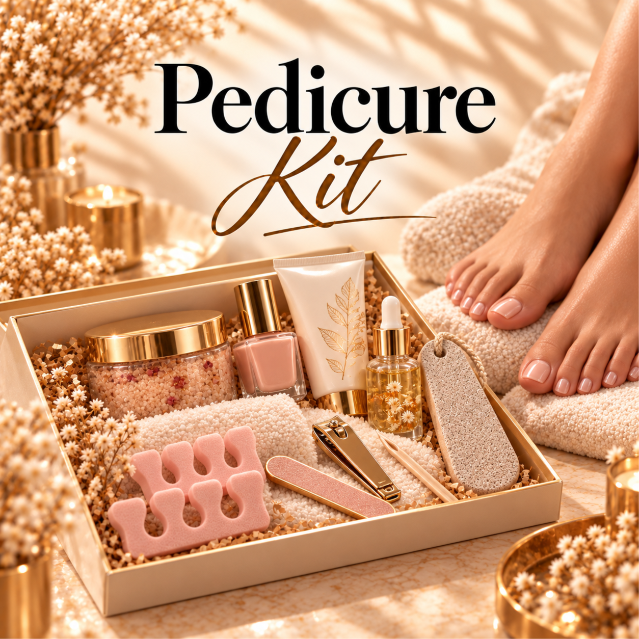 Pedicure Kit at Forté Nail Spa in Toledo, OH