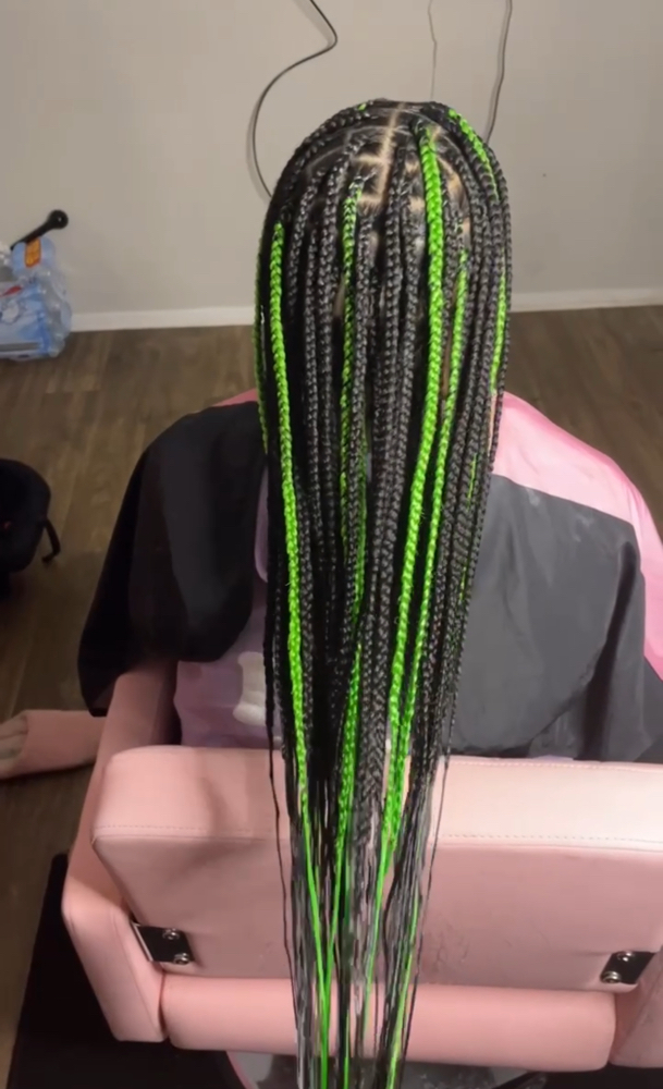Knotless Braids at Braidsbyjuicyyy in Warner Robins, GA
