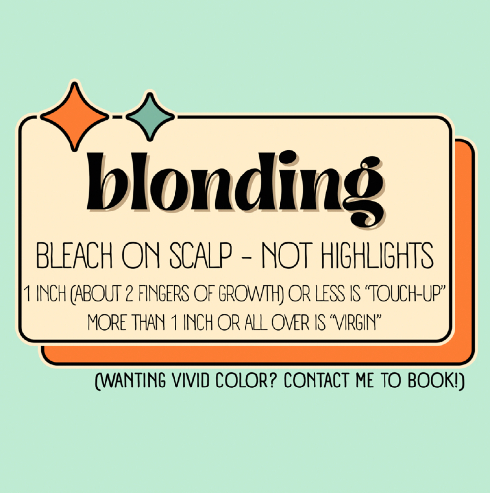 Blonding at Garnet Tiger Studio in Dunwoody, GA