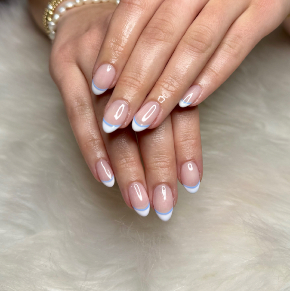 French Tips For Nail Extensions