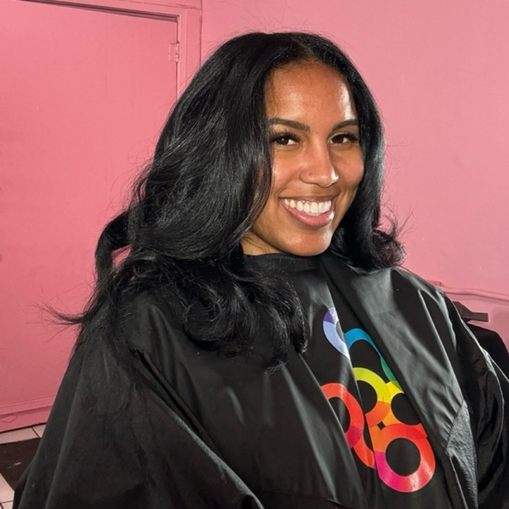 Blowout at Illustrious Glam in Los Angeles, CA