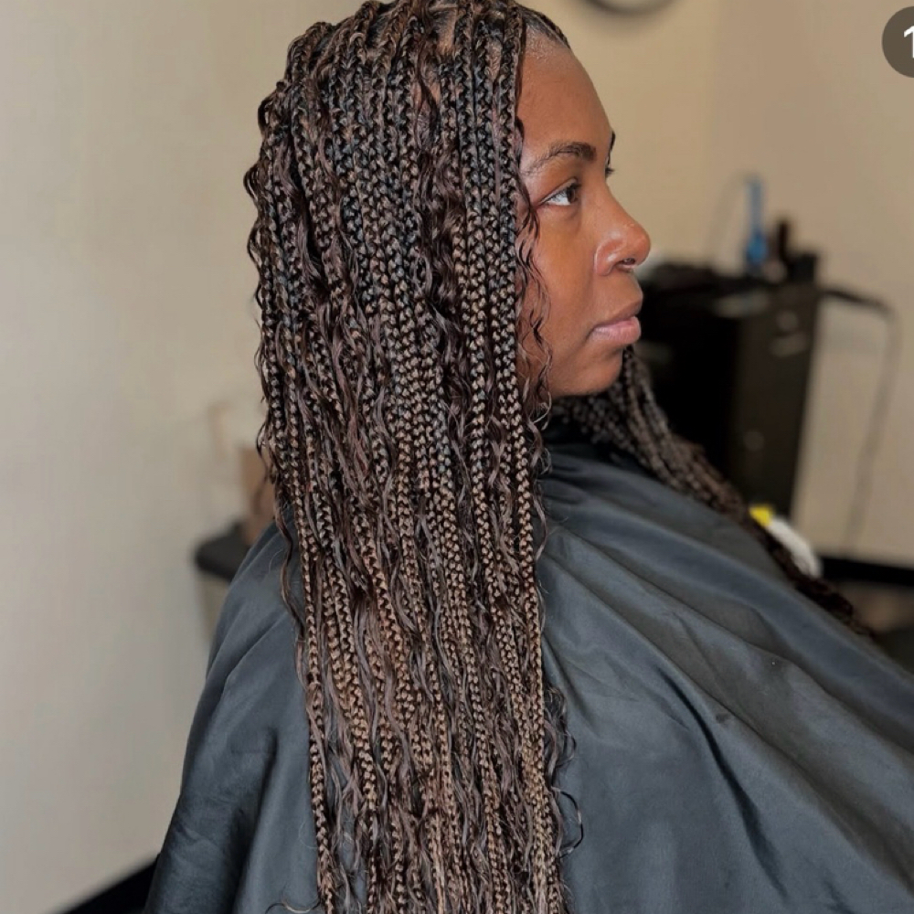 Medium Knotless Boho at Livloveplaits in Pembroke Pines, FL