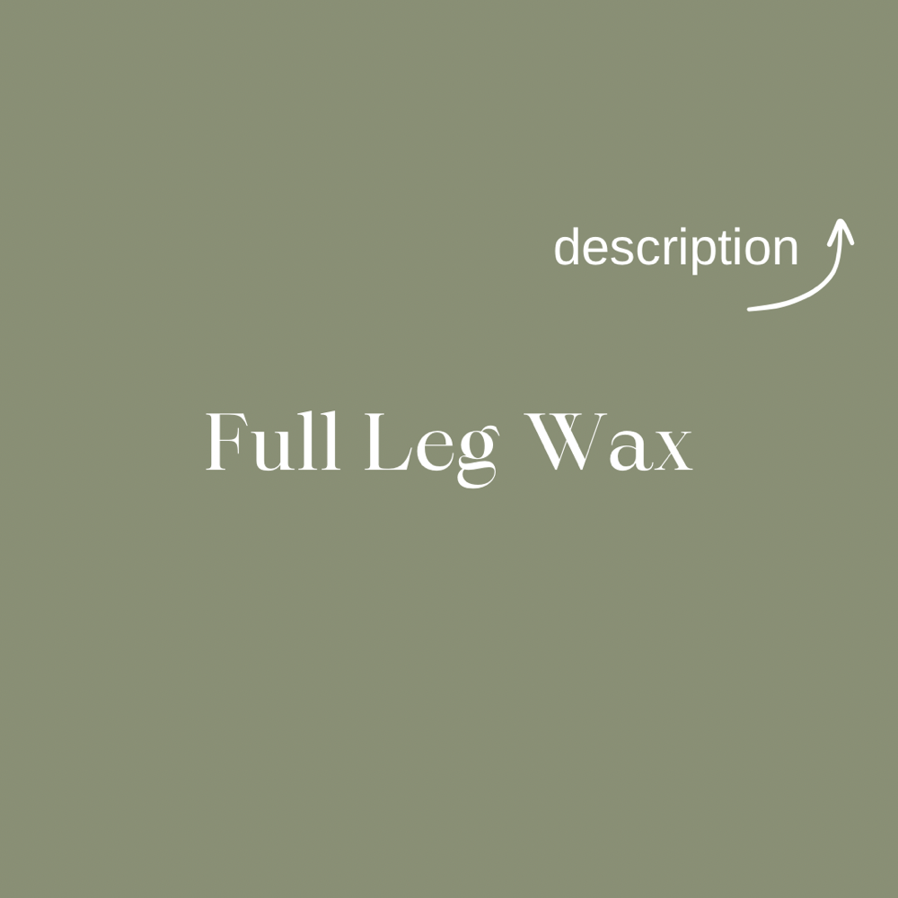 Full Leg Wax