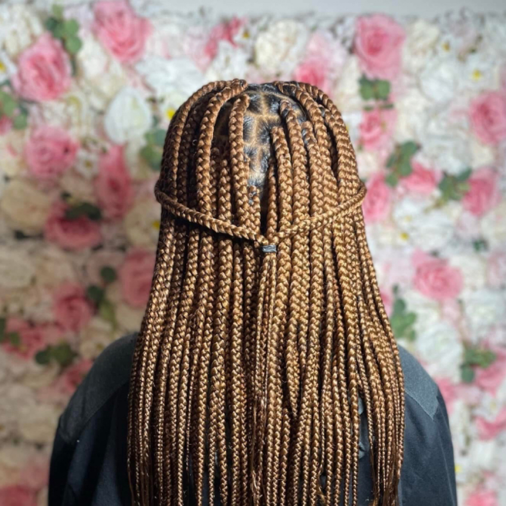 Traditional Box Braids at JL Luxe Co in North Versailles, PA