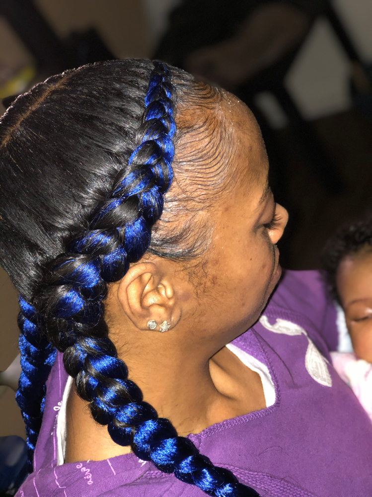 2 Indian Braids