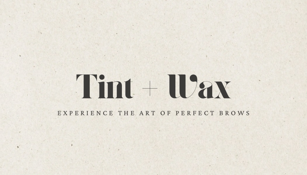 Brow Tinting + Waxing