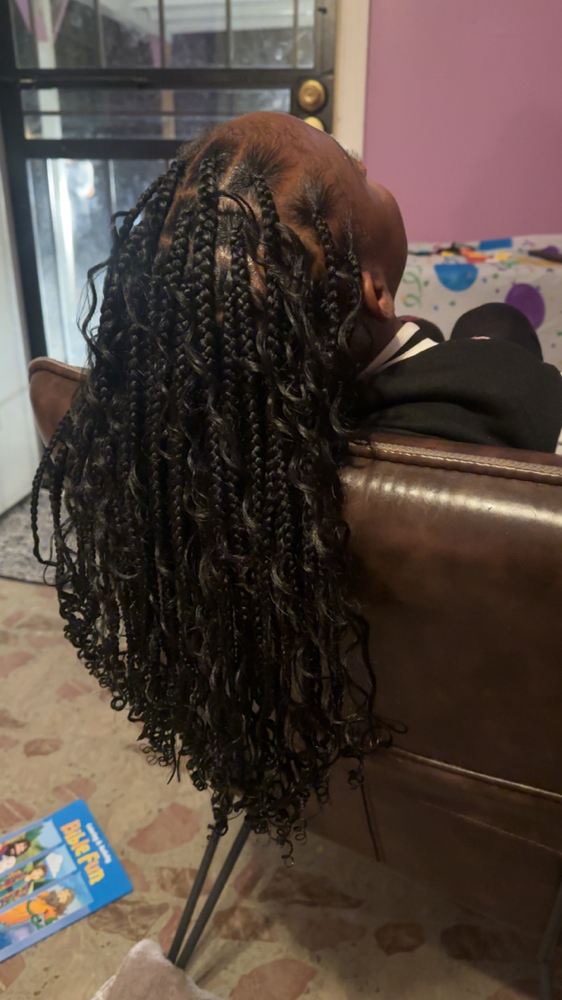Kids Boho Knotless
