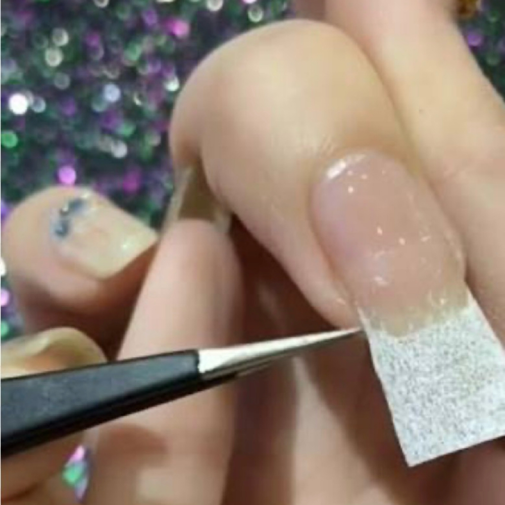 Silk or Fiber Wrap Overlay at Kind Hands Nail Studio in Lansing, IL