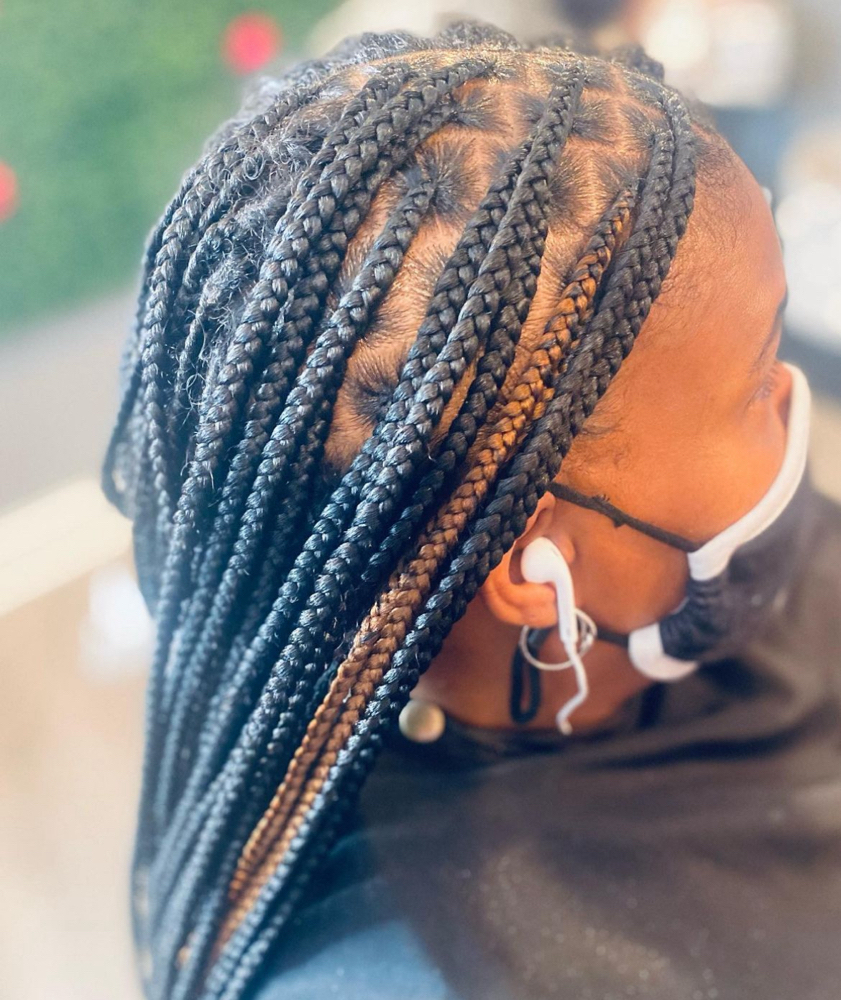 Touch Ups-Basic Length Exclusive at K.M.H.&S. Braiding in Chicago, IL
