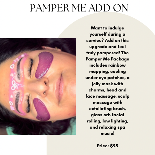 Pamper Me Add On