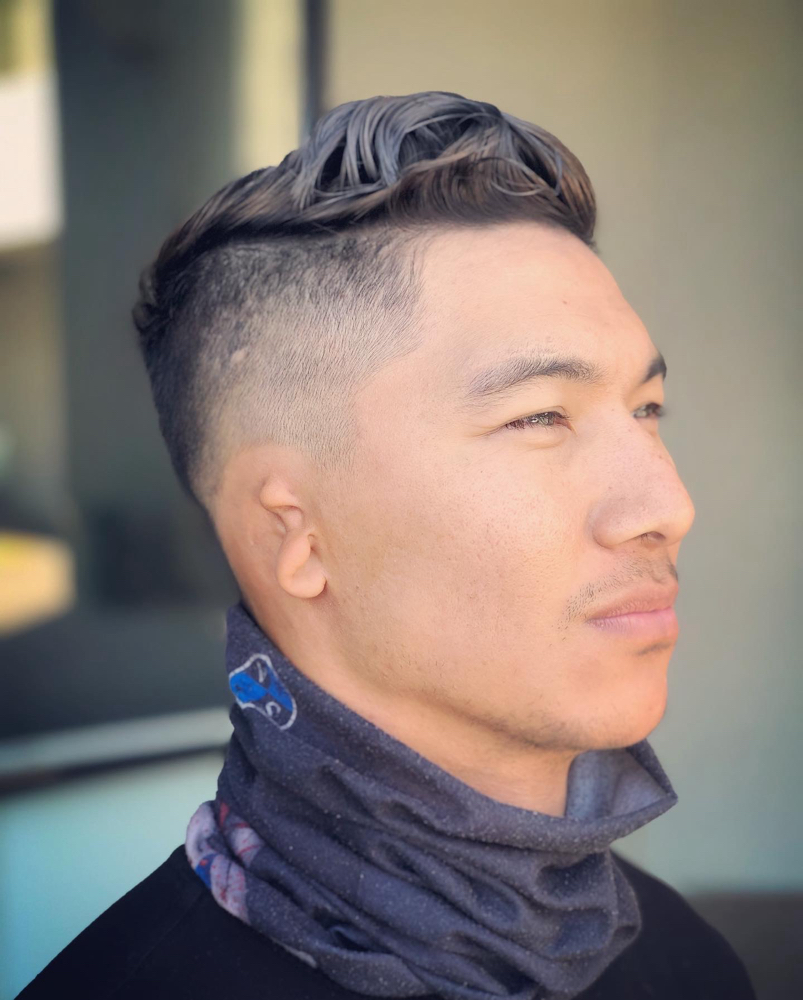 Men’s Cut at Guahan Colorist in Charleston, SC
