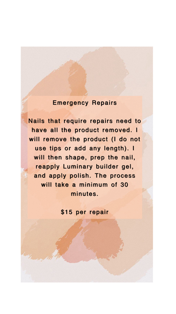 Repairs