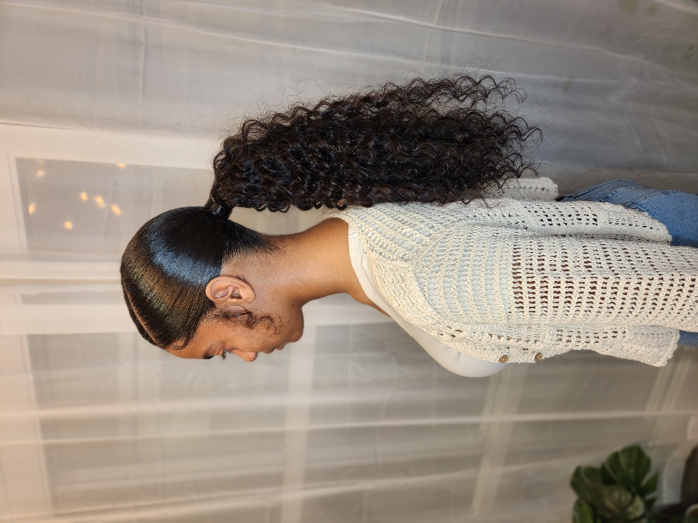 Sleek Ponytail