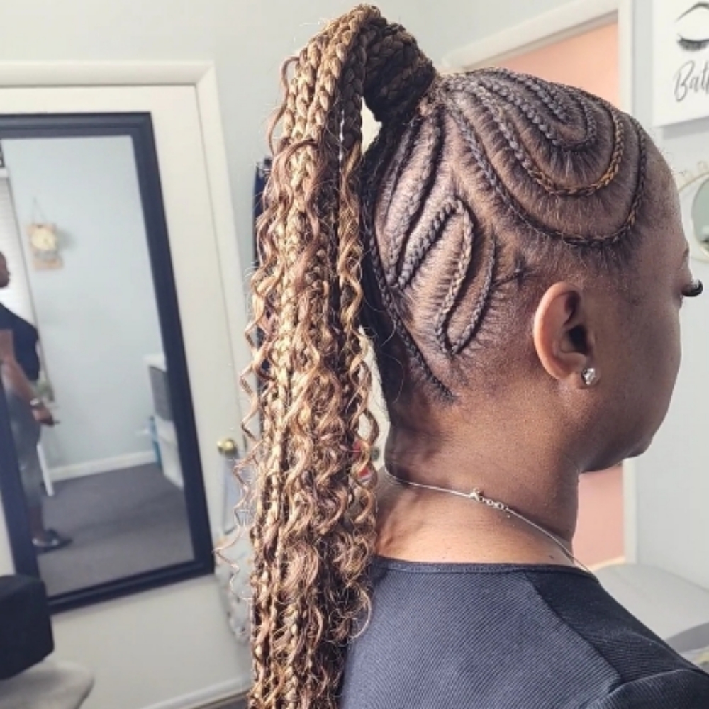 Braided Ponytail at LG Stylez LLC in Fraser, MI