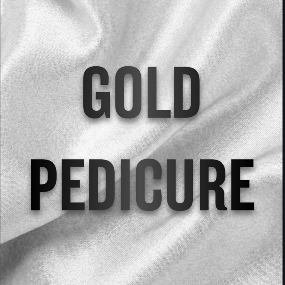 Gold Pedicure at Forté Nail Spa in Toledo, OH