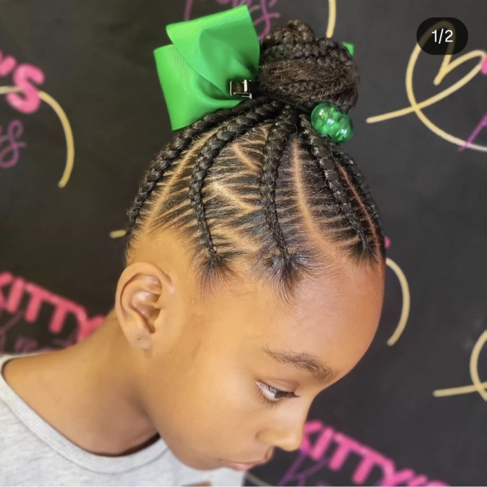 Kids Braided Ponytail/s Age 5 to 11