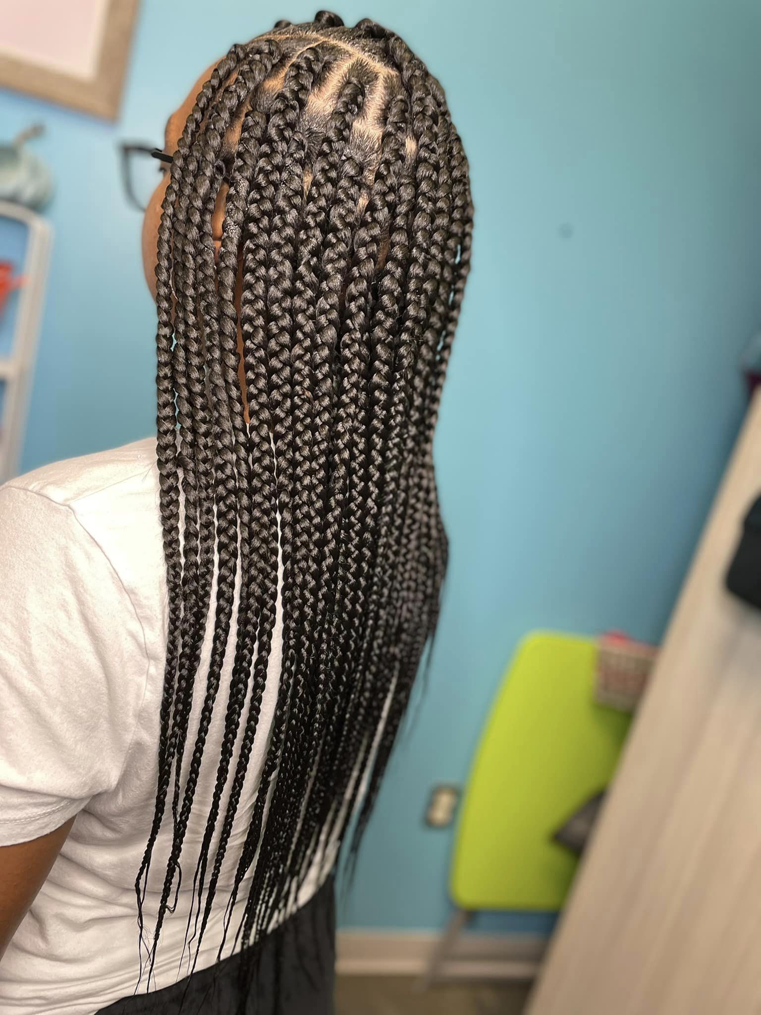 Large Box Braids
