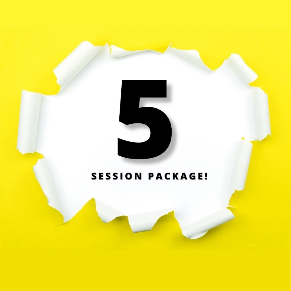 5 Session Package!!