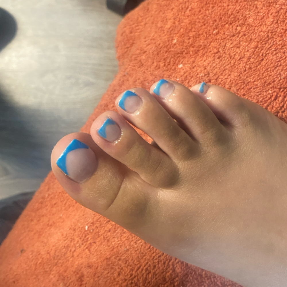 Gel Polish Toes at Lashes By Lala LLC in Opelousas, LA