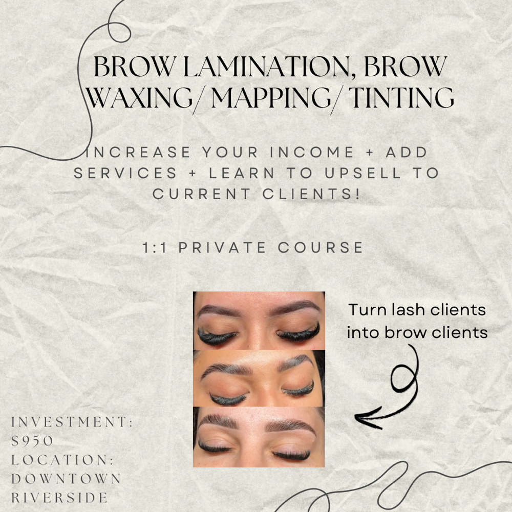 Brow Training at Hope Esthetics in Riverside, CA