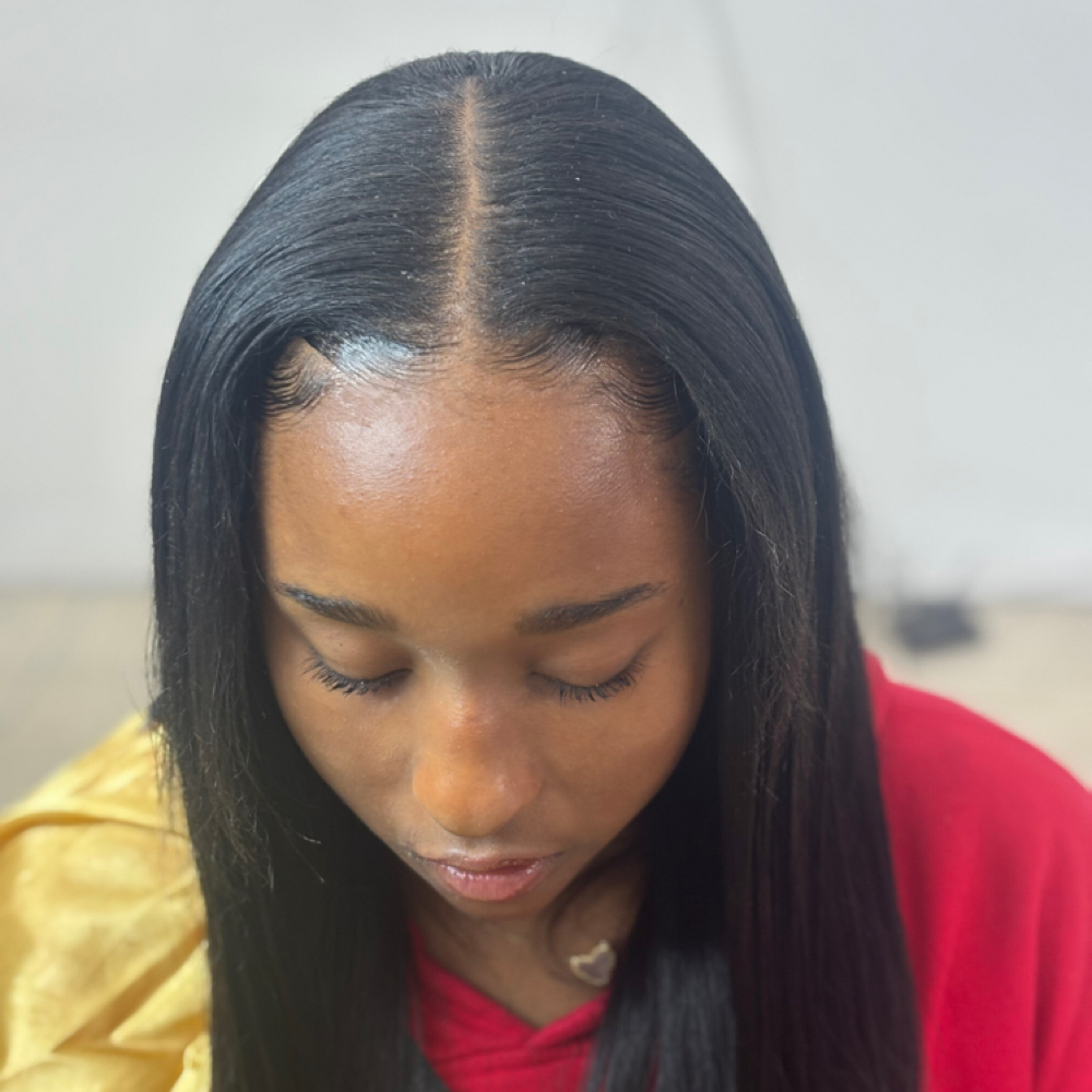 Signature Protective Quick Weave at Sweeetfacee in Long Beach, CA