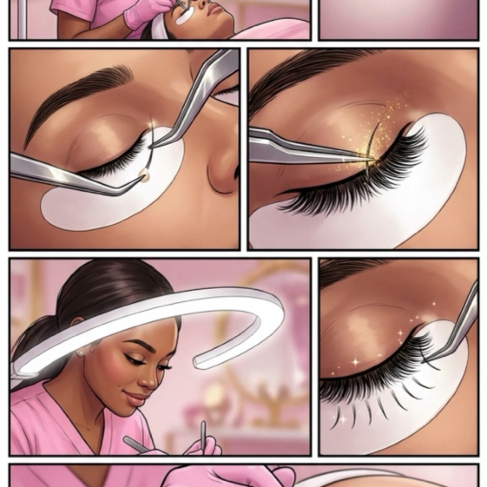 Va Va Volume Fill At 2 Weeks at The Lash Menu By Symon’e in Pensacola, FL