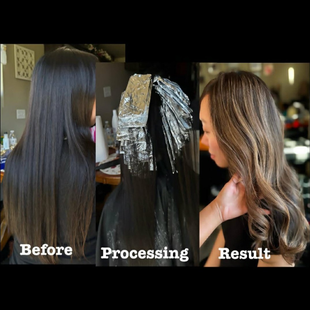 Partial Highlights at Hair & Beauty Atelier by Cristina Located in SALON 14A in Deadwood, SD