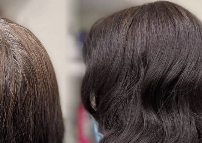 Single Color Root Touch Up.