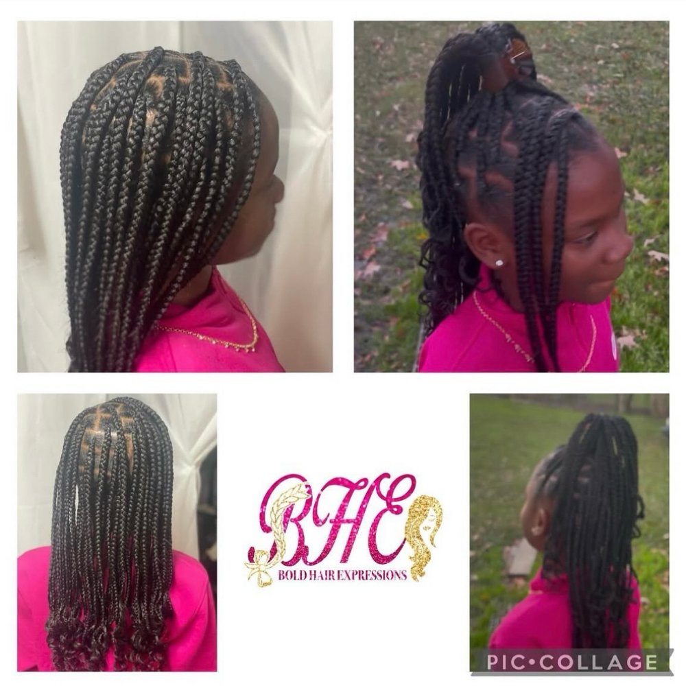 Kid Knotless Box Braids at Erica Sam in Opelousas, LA
