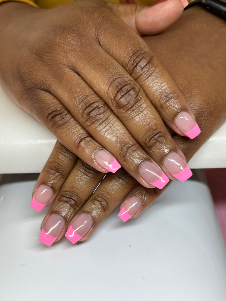 French Tips Dipped (any 1 color)