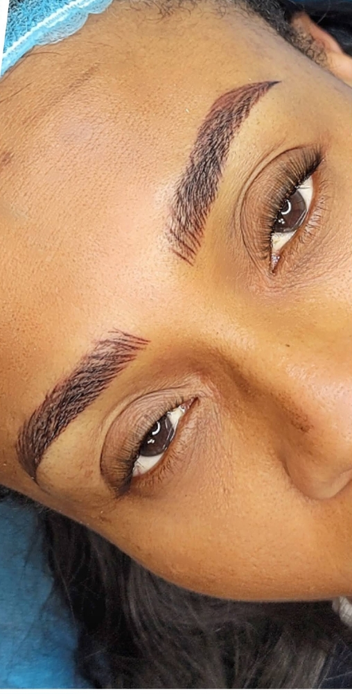 Nanobrows (Machine hairstrokes) at SHALZ SMART BROWS in RICHMOND, TX