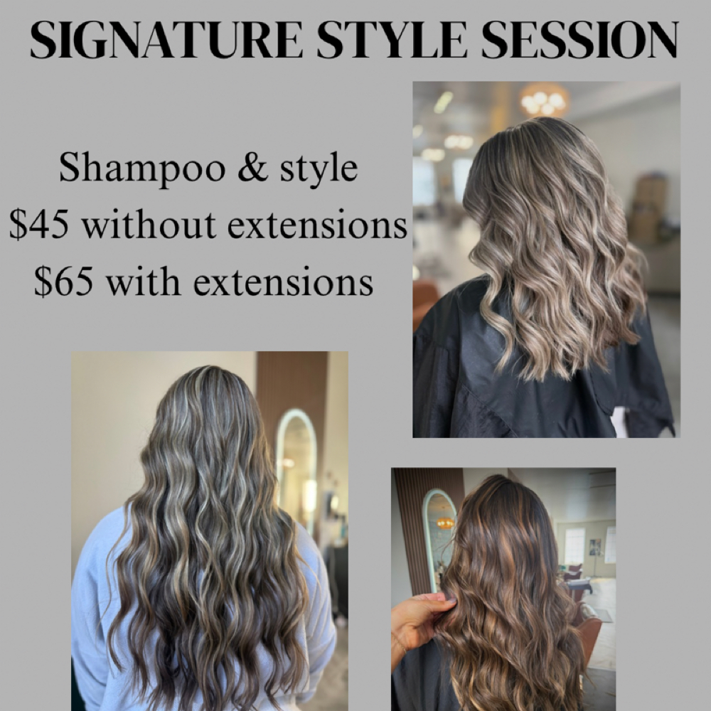 Signature Style Session at Hair by Kristen Lynn in Goldsboro, NC