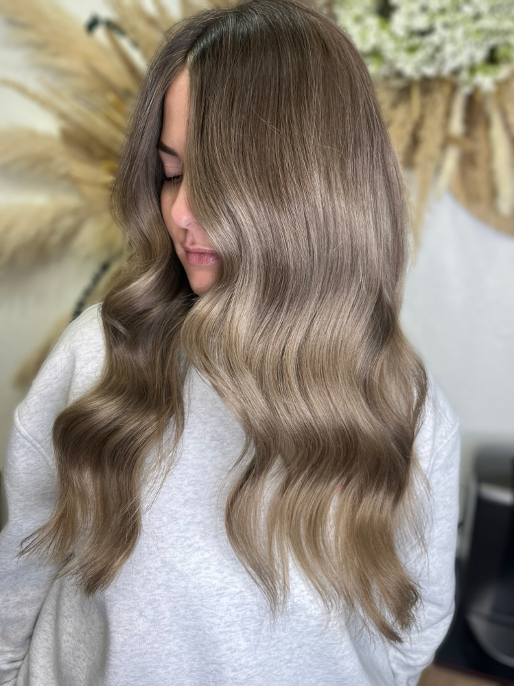 toner + blowout
